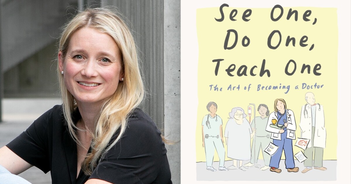 Dr. Grace Farris illustrated med school and residency with a graphic memoir
