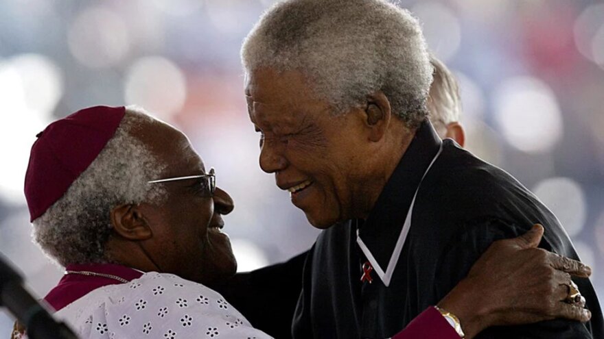 Desmond Tutu Nelson Mandela