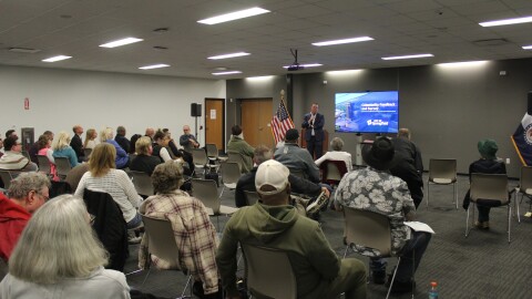 A City of Springfield listening session on January 6, 2025.