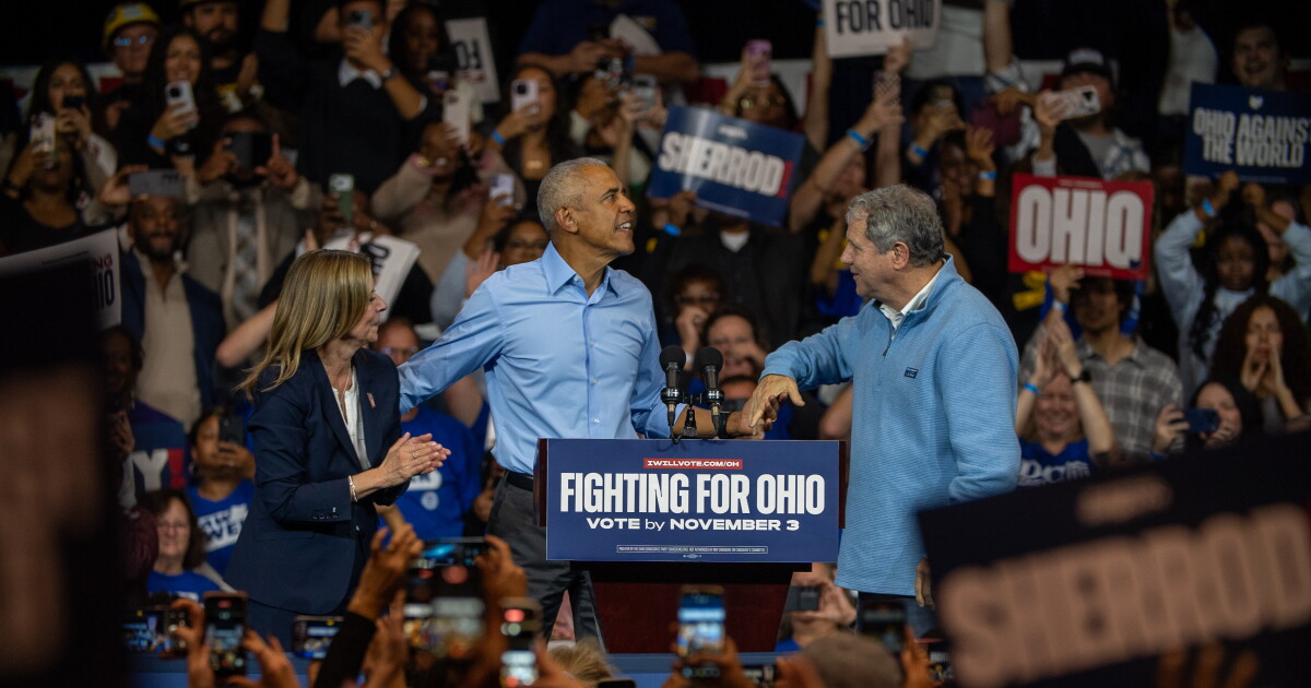 Photo: Ideastream Obama Blasts Trump and GOP in Midterm Campaign Rallies