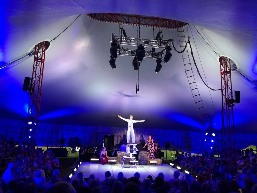 An Italian circus tent will replace the familiar Spiegeltent at Rochester Fringe. 