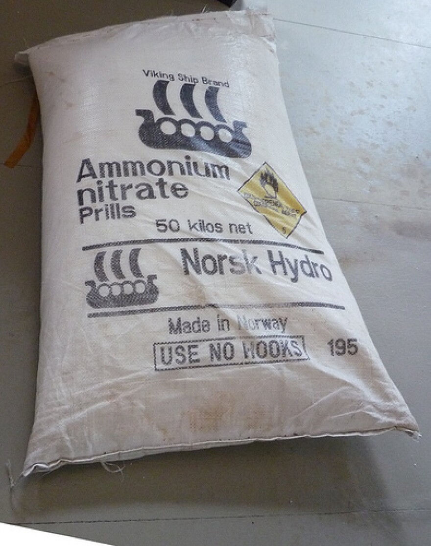 Ammonium nitrate storage tightly controlled in NYS | WBFO