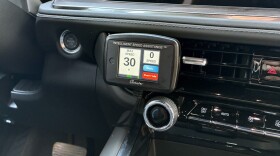 A LifeSafer intelligence speed assistance device installed in a vehicle.
