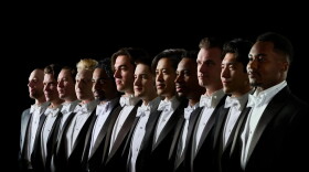 Members of the vocal ensemble Chanticleer.