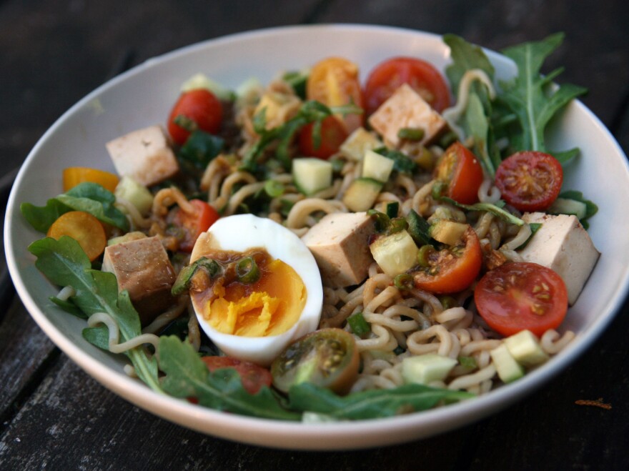 Cold Ramen Noodle Salad
