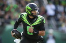 Oregon quarterback Dylan Raiola (8) runs the ball during the first half of an NCAA college football game against UCLA, Saturday, Oct. 10, 2026, in Eugene, Ore.