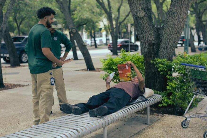 During the summer, the Homeless Trust provides extreme heat outreach.