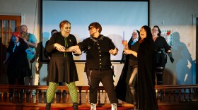 Dress rehearsal for The Sound of mUZIc. Photo: Courtesy of Lesley Tye.