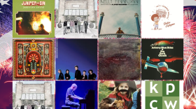Fresh Tracks Friday album cover collage