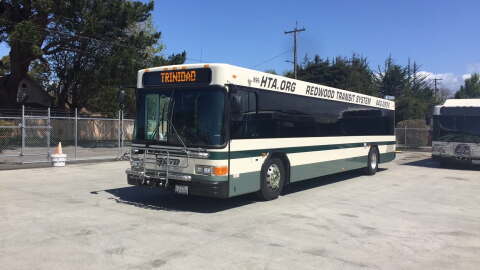 A Redwood Transit System bus | From Humboldt Transit Authority's Facebook page