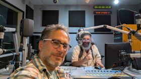 Simon Levin in NPR Illinois studios with Jeff Williams