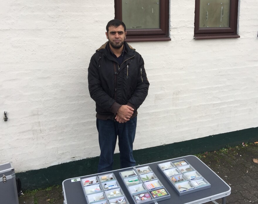 Imran Akhtar visits more than 30 mosques around Birmingham, showing a wide variety of drug paraphernalia to help educate parents about the risks to their children. Akhtar also uses these visits to talk about the risks of radicalization.