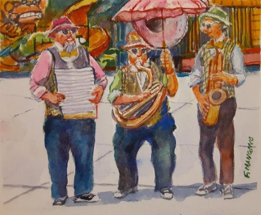 'Joy of Art' by F. Mangino