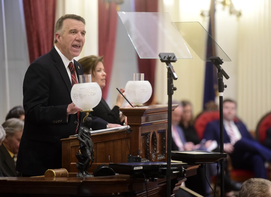 Gov. Phil Scott says he thinks the minimum wage legislation approved by the Senate Thursday could upset economies in rural areas, but hasn't said yet whether he'll veto the bill.