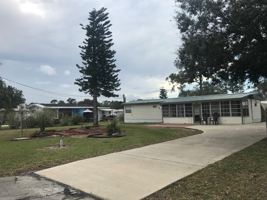 The house in Sebring where 21 year-old Zephen Xaver lived, according to a police affadavit. Neighbor Sharon Spillane said he lived there with his mother.