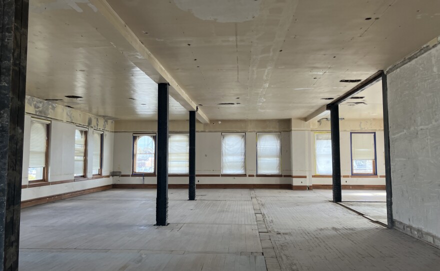 All nine members of Springfield City Council toured ongoing renovations of Historic City Hall on October 29, 2024. The work is expected to be complete in mid-2026.