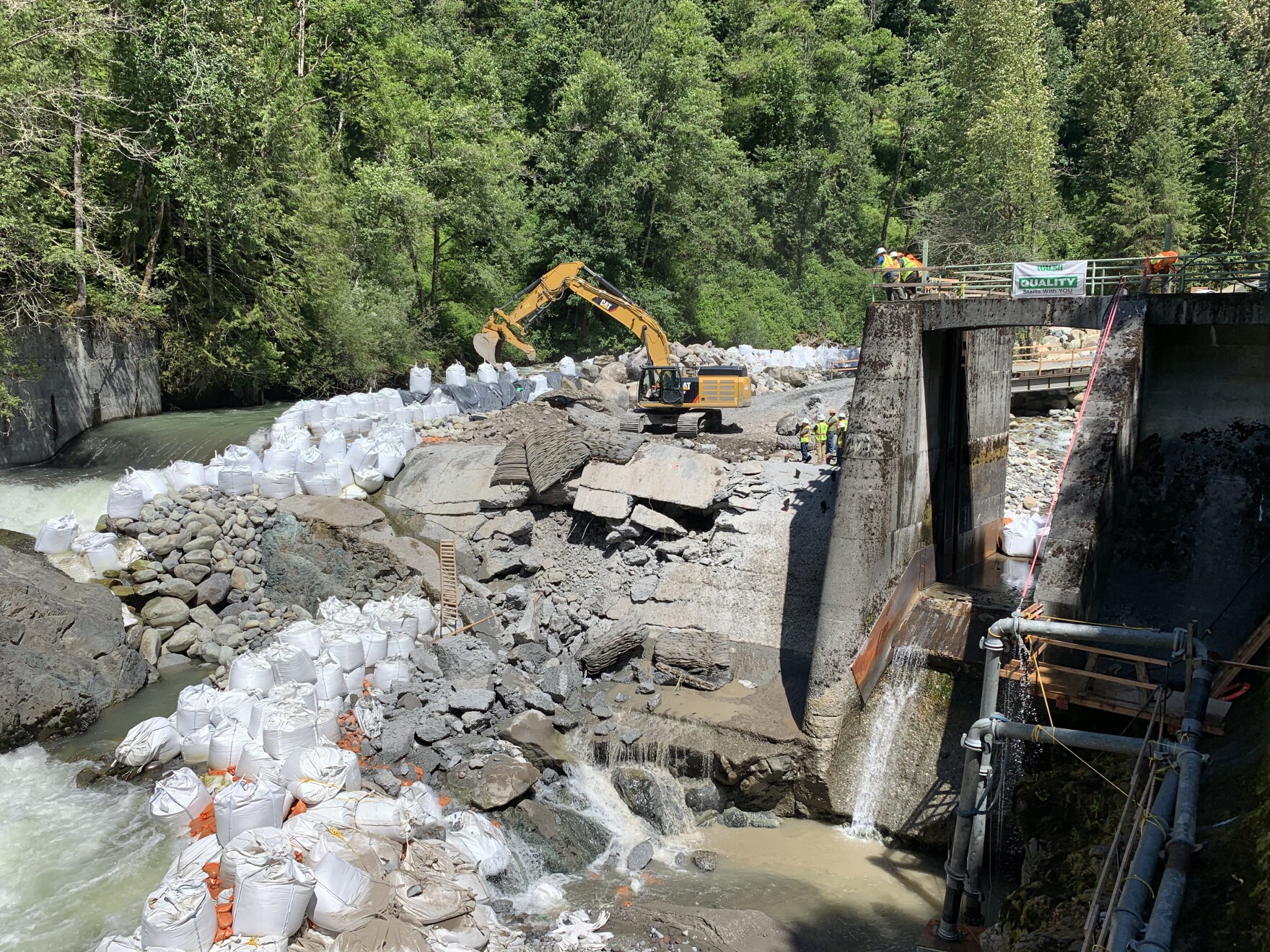 Freeflowing Middle Fork Nooksack river just months away, after first