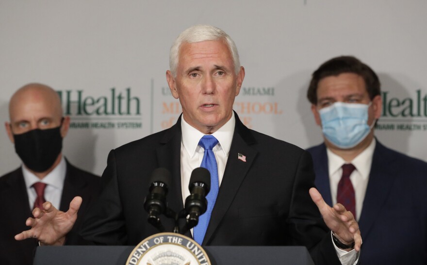 Mike Pence coronavirus Florida