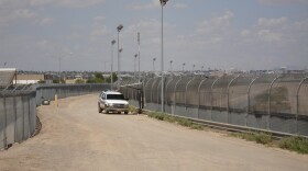 The U.S.-Mexico border fence near El Paso, Texas.