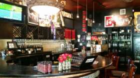 The bar at Maxine's. Photo by Crystal Chavez.