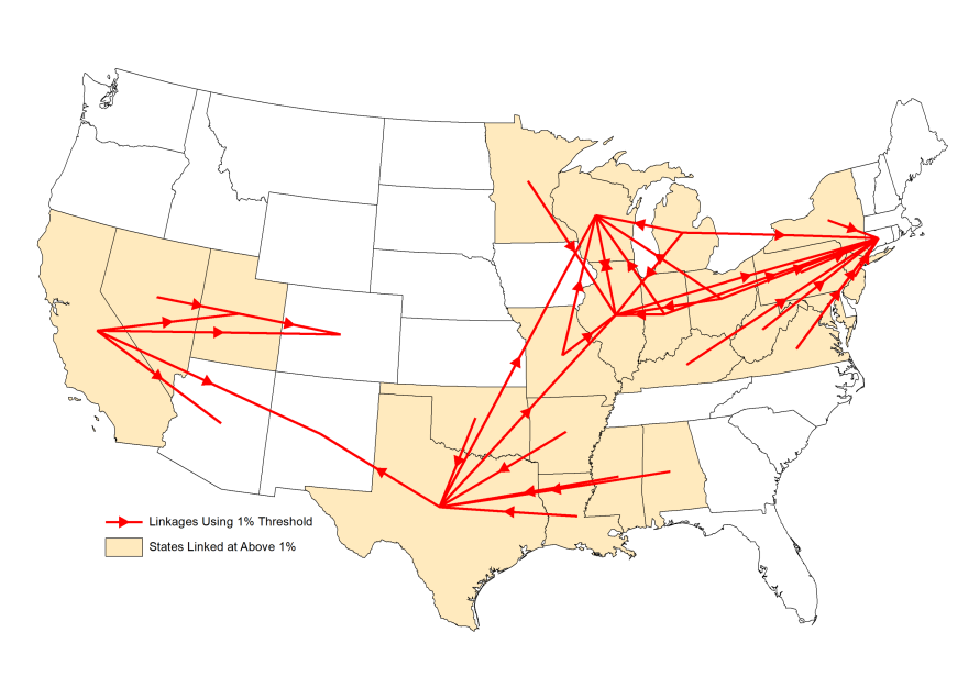 Interstate pollution linkages under the Good Neighbor Plan.