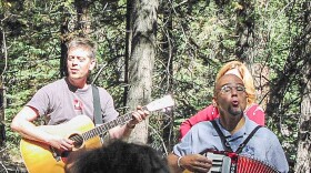 Craig Bartlett (left) is the creator of the popular 90's Nickelodeon cartoon Hey Arnold! while Jim Lang (right) was the show's composer