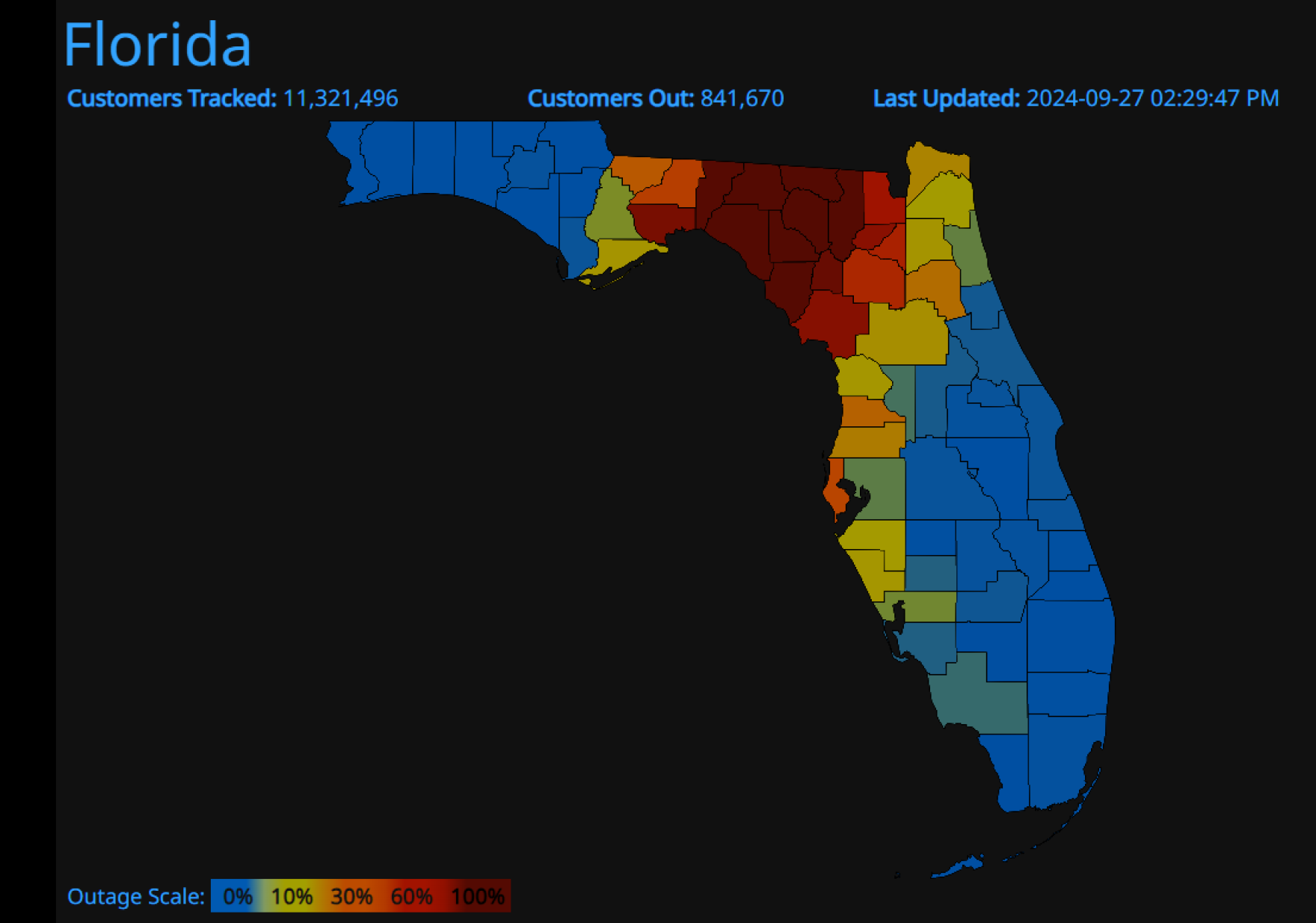 Here's how to track power outages in Florida counties | WUSF