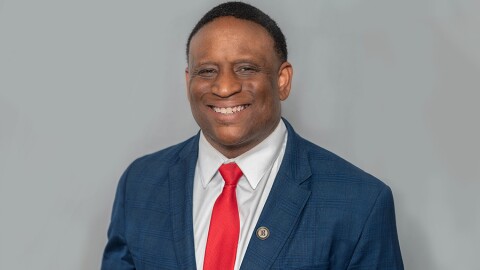 Larry Huff, Elkhart Superintendent