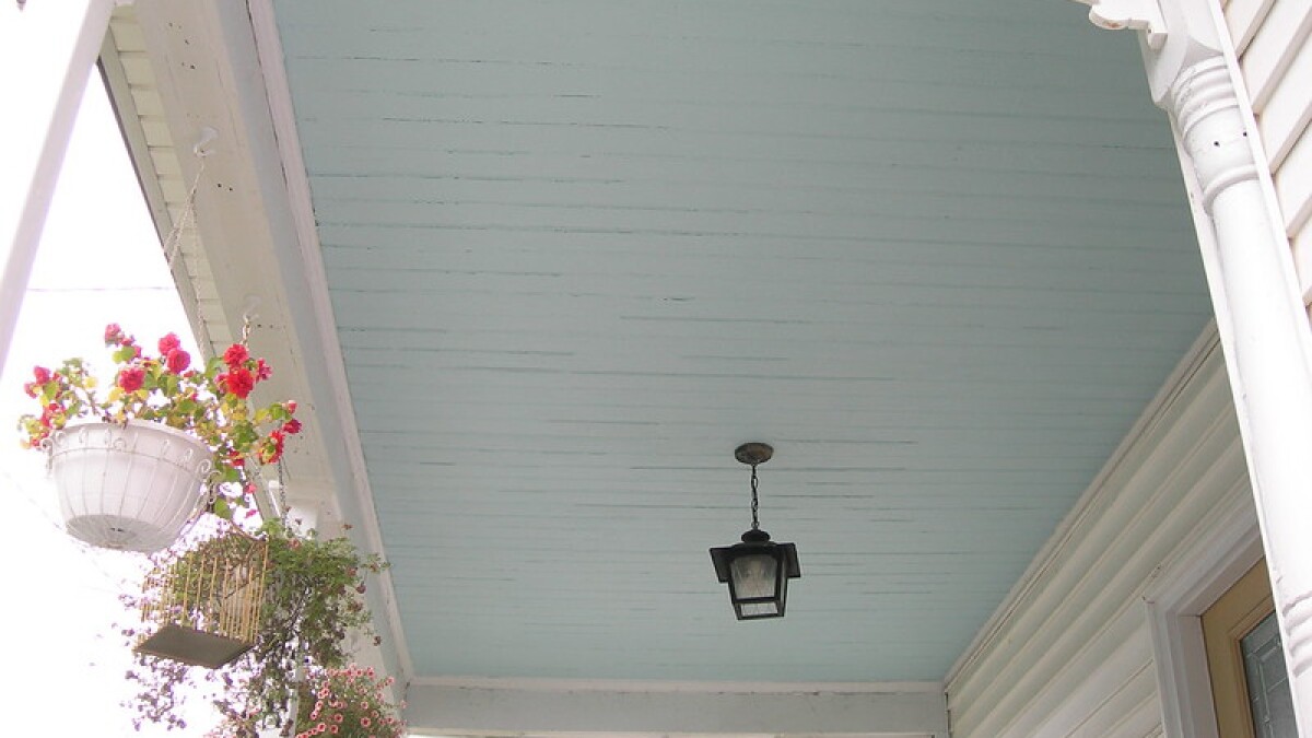 The Story Behind Haint Blue Paint | You Bet Your Garden