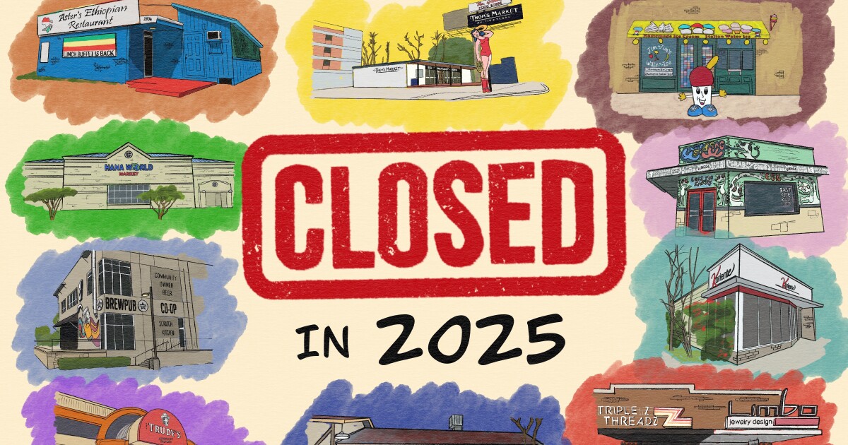 Beloved businesses Austin said goodbye to in 2025