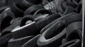 Stock photo of tires