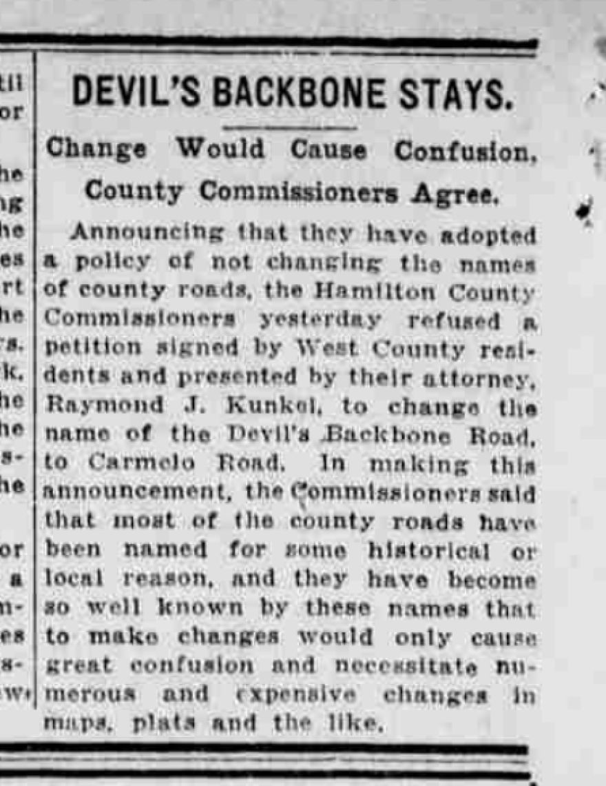A newspaper article from 1948.