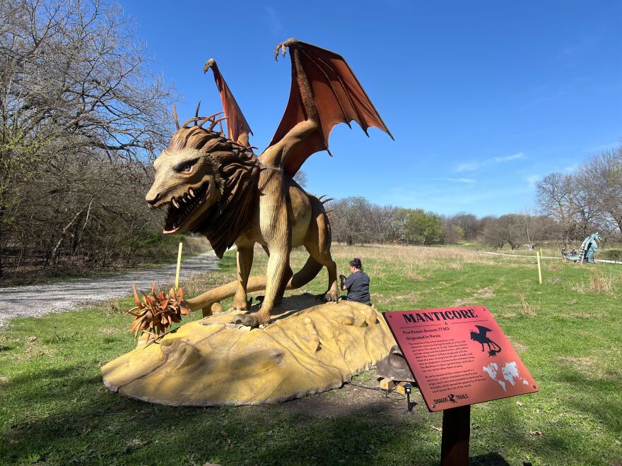 The man-eating Manticore originates from ancient Persian mythology