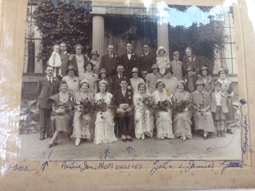 The photograph shows David’s family in the 1930s, including those we never talked about later.
