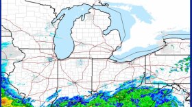 It's rain to the south, but forecasters say it will turn to snow in parts of Michigan.