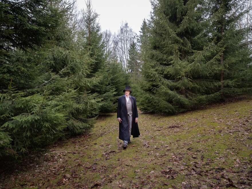 At the home of Toomas Hendrik Ilves, who served as the fourth president of Estonia from 2006 until 2016.