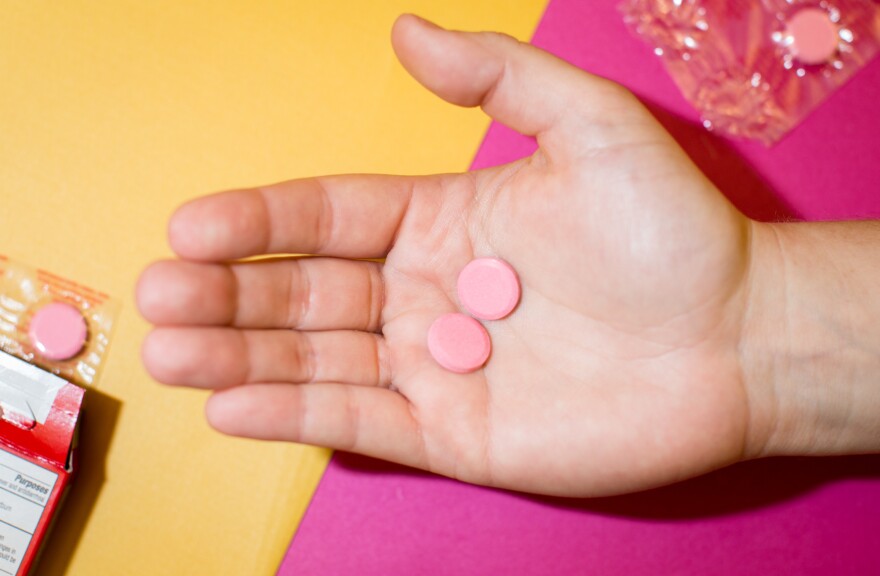 Heading someplace where you could get traveler's diarrhea? Try packing some prophylactic pills containing bismuth subsalicylate, such as Pepto Bismol.