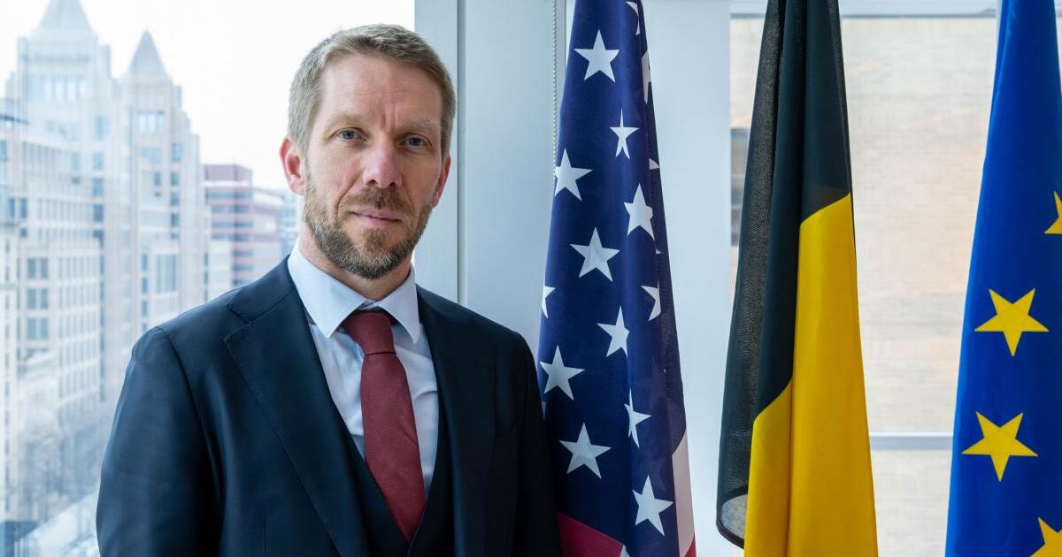 Belgian ambassador to US meets Gov. Beshear in Kentucky