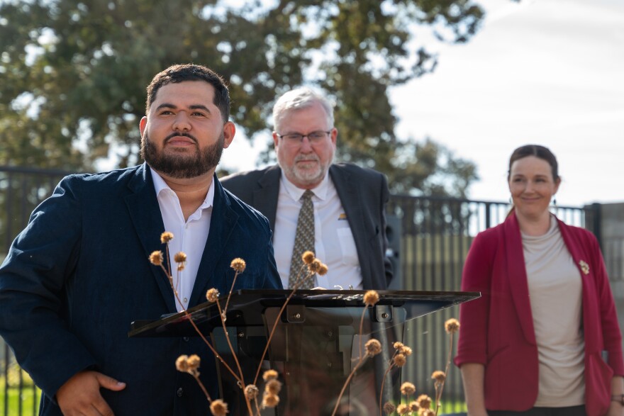 Bakersfield College student Gustavo Villa is one of many who will get his hands dirty at a new regenerative farm the school is running in Delano.