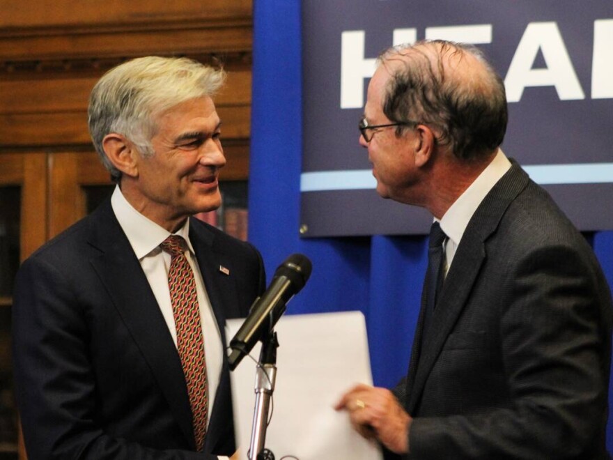 As part of the announcement, Gov. Mike Braun was joined by Centers for Medicare and Medicaid Services Administrator Mehmet Oz.