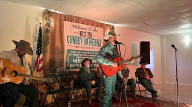 Doug Figgs performs at the West End Cowboy Gathering in Nucla