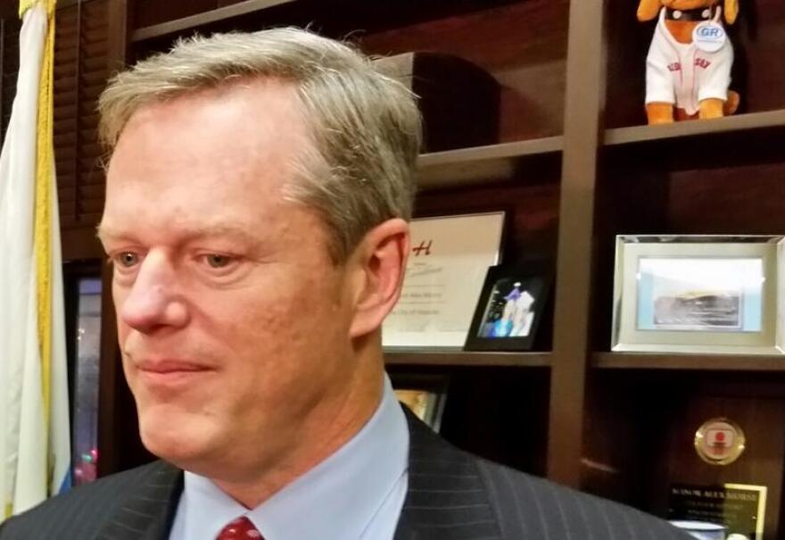 A picture of Massachusetts Governor Charlie Baker.