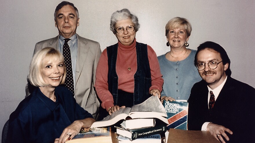 Longtime CIA agent and counterintelligence agent Jeanne Vertefeuille, pictured at center, was instrumental in uncovering undercover agents, or moles, within the organization in the 1980s and '90s.