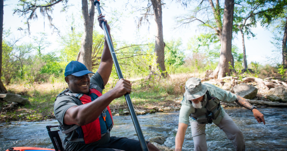 Texas veterans are turning to hunting and fishing to support their mental health