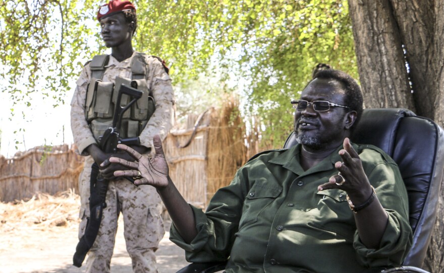 Former South Sudan Vice President Riek Machar is now a rebel leader.