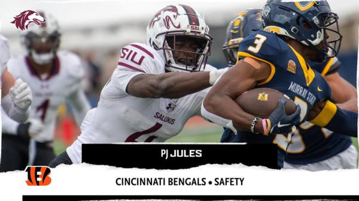 SIU safety PJ Jules signs free agent contract with Cincinnati Bengals - Vimarsana News