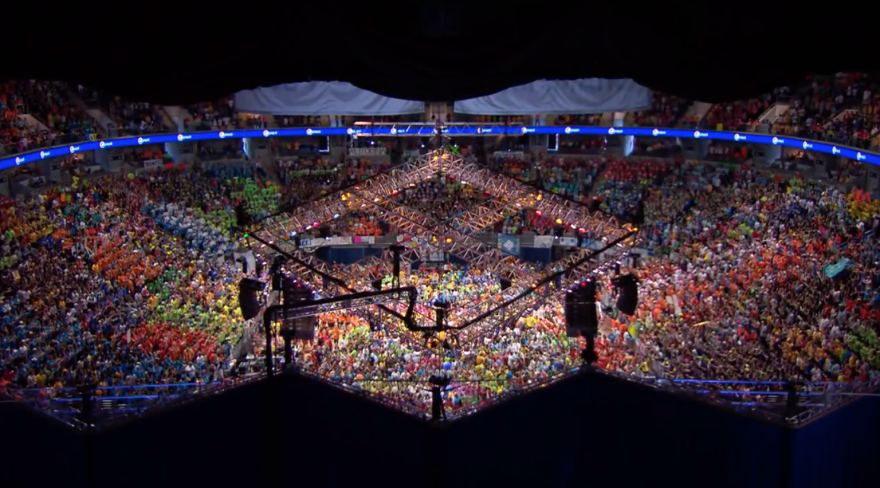 Dancers at THON.