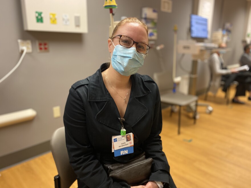 Before the vaccine arrived at her hospital in northwest Washington, ICU nurse Kate Marn wondered if the delays would affect her chance of getting the shot quickly. This week, Marn received her final shot, calling it a "huge relief."