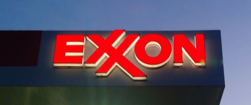 Exxon sign