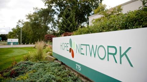 Hope Network sign